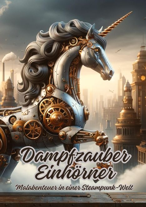 Diana Kluge: Dampfzauber Einhörner, Buch