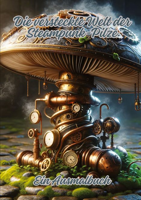 Diana Kluge: Die versteckte Welt der Steampunk-Pilze, Buch