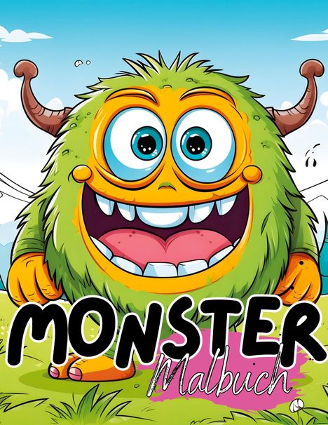 Lucy´s Tier Malbücher: Malbuch Monster, Buch