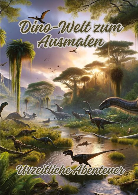 Diana Kluge: Dino-Welt zum Ausmalen, Buch