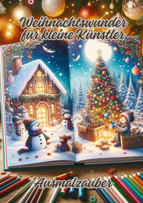 Diana Kluge: Weihnachtswunder für kleine Künstler, Buch