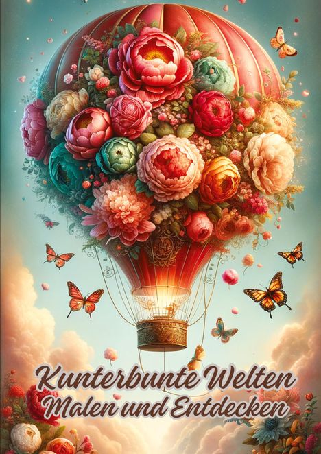 Diana Kluge: Kunterbunte Welten, Buch