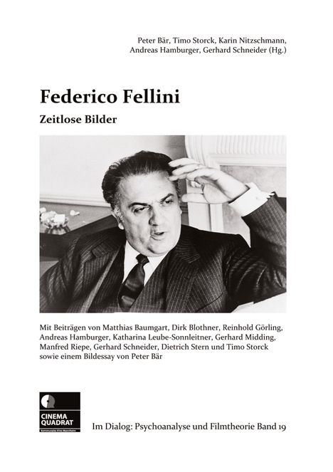 Dirk Blothner: Federico Fellini, Buch