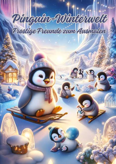 Diana Kluge: Pinguin-Winterwelt, Buch