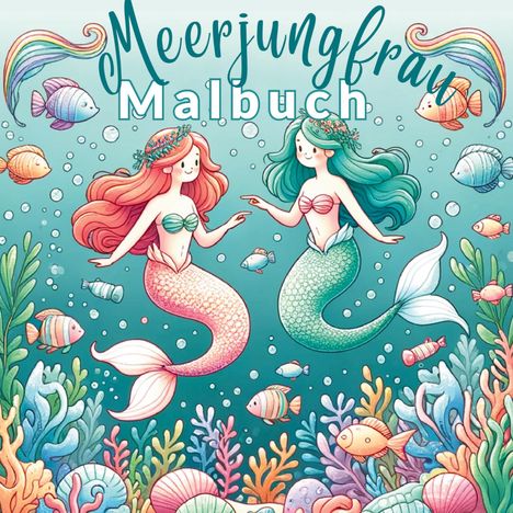 S&L Inspirations Lounge: Meerjungfrauen-Malbuch mit 55 Fantasievollen Ausmalvorlagen für Mädchen!, Buch