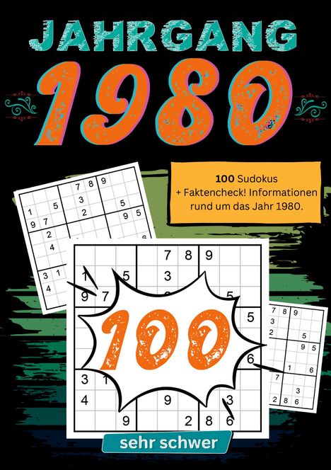 Sudoku Jahrbücher: 1980- Rätselspaß und Zeitreise, Buch