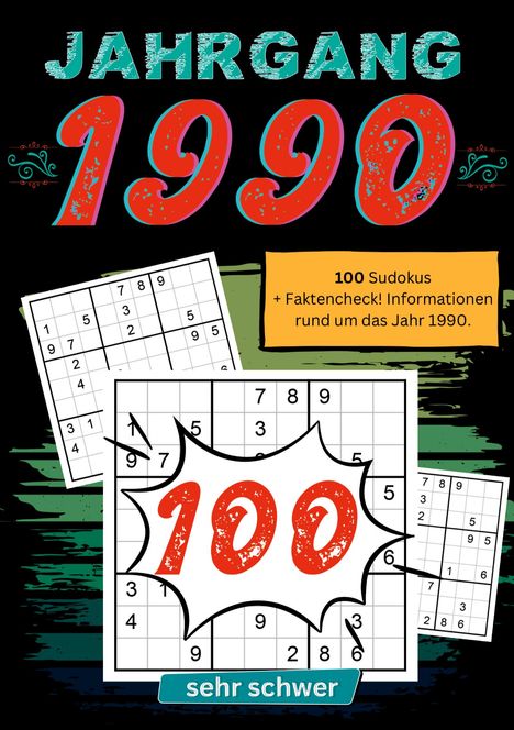 Sudoku Jahrbücher: 1990- Rätselspaß und Zeitreise, Buch