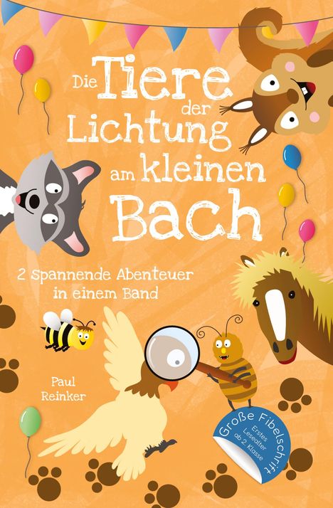 Paul Reinker: Die Tiere der Lichtung am kleinen Bach, Buch