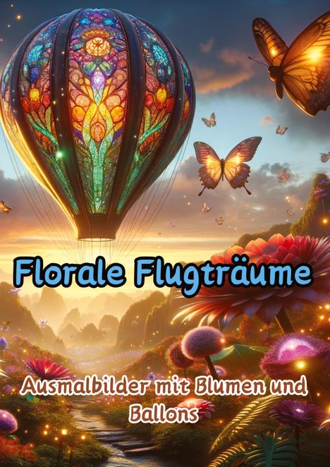 Maxi Pinselzauber: Florale Flugträume, Buch