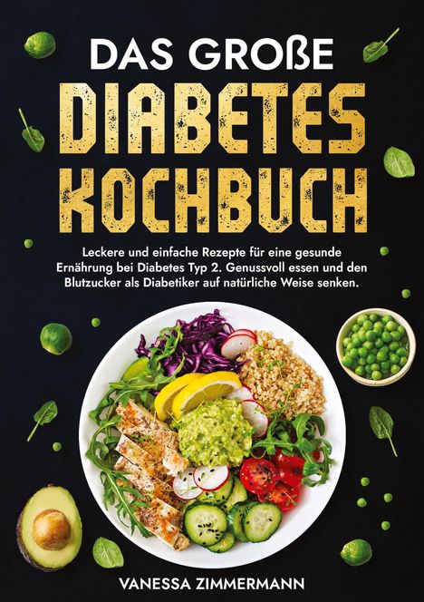 Vanessa Zimmermann: Das große Diabetes Kochbuch, Buch