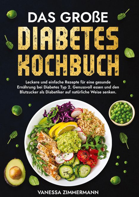 Vanessa Zimmermann: Das große Diabetes Kochbuch, Buch