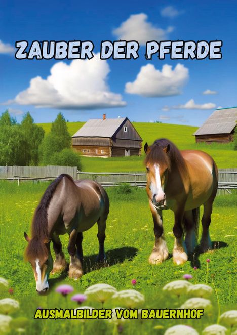 Maxi Pinselzauber: Zauber der Pferde, Buch