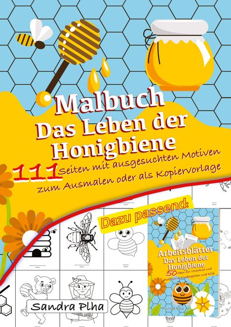 Sandra Plha: KitaFix Malbuch Das Leben der Honigbiene, Buch