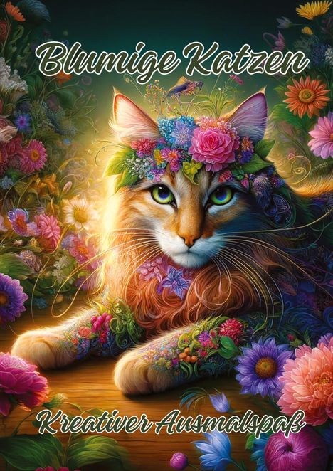 Ela Artjoy: Blumige Katzen, Buch