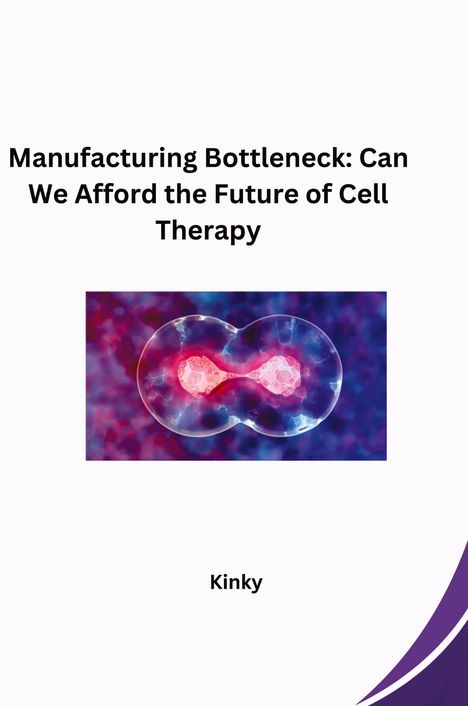 Kinky: Manufacturing Bottleneck: Can We Afford the Future of Cell Therapy, Buch