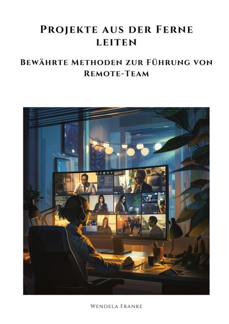 Wendela Franke: Projekte aus der Ferne leiten, Buch