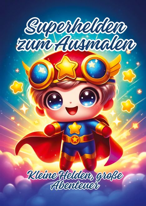 Ela Artjoy: Superhelden zum Ausmalen, Buch