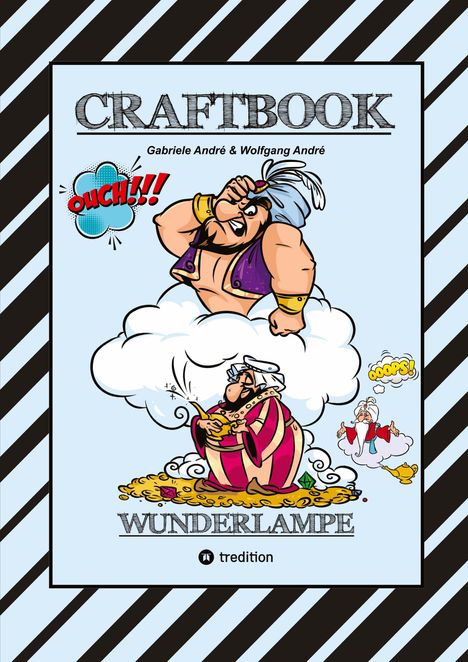 Wolfgang André: Craftbook - 100 Magische Motive Aus Dem Morgenland - Orient - Dschinn - Flaschengeist - Fliegender Teppich - Rätsel, Buch