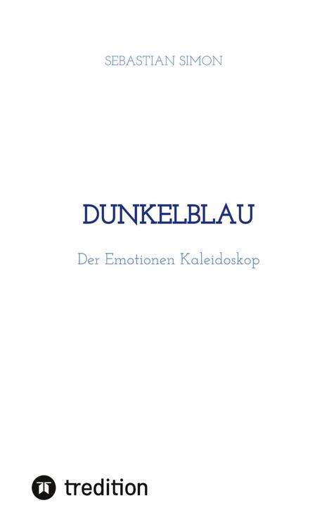 Sebastian Simon: dunkelblau, Buch