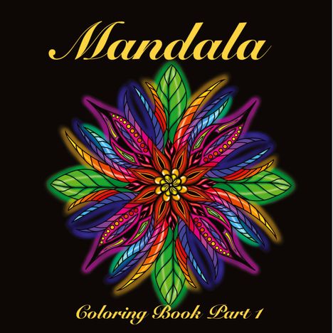 Lars Hermecke: Mandala Coloring Book Part 1, Buch