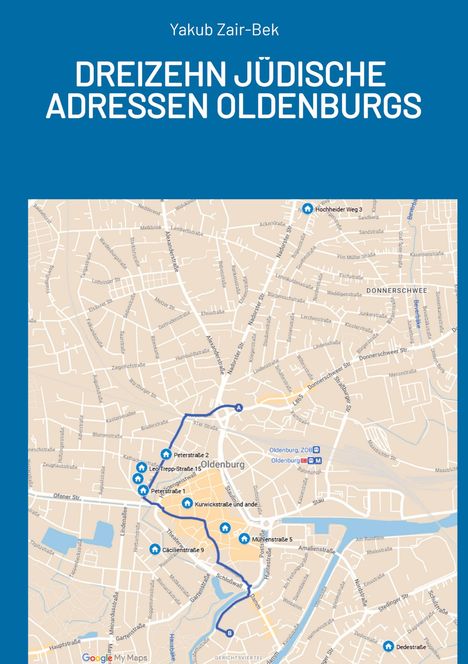 Yakub Zair-Bek: Jüdische Adressen Oldenburgs, Buch