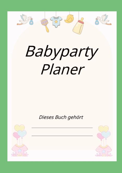 Dave Red: Babyparty, Buch