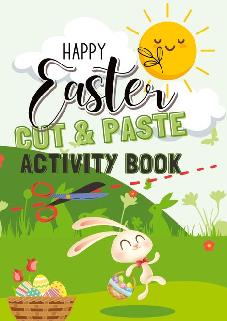 Joe Hammoud: Happy Easter Cut &amp; Paste Activity Book, Buch