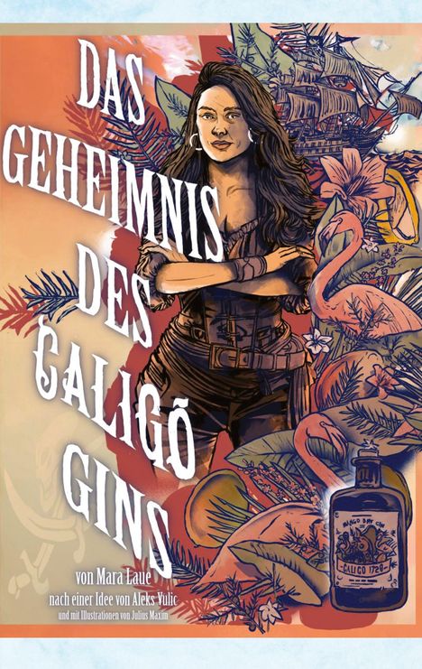 Mara Laue: Das Geheimnis des Caligo Gins, Buch