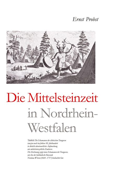 Ernst Probst: Die Mittelsteinzeit in Nordrhein-Westfalen, Buch