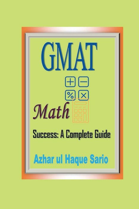 Azhar Ul Haque Sario: GMAT Math Success, Buch