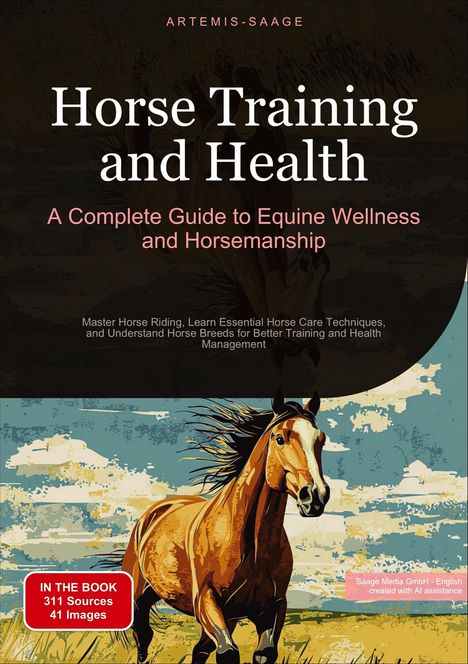 Artemis Saage: Horse Training and Health: A Complete Guide to Equine Wellness and Horsemanship, Buch