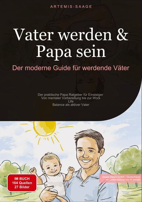 Artemis Saage: Vater werden &amp; Papa sein: Der moderne Guide für werdende Väter, Buch