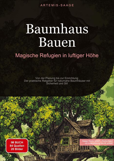 Artemis Saage - Deutschland: Baumhaus Bauen: Magische Refugien in luftiger Höhe, Buch