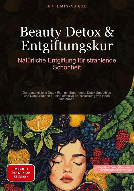 Artemis Saage - Deutschland: Beauty Detox &amp; Entgiftungskur: Natürliche Entgiftung für strahlende Schönheit, Buch