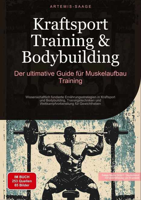 Artemis Saage - Deutschland: Kraftsport Training &amp; Bodybuilding: Der ultimative Guide für Muskelaufbau Training, Buch