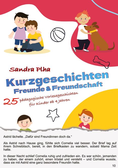 Sandra Plha: KitaFix-Kurzgeschichten Freunde &amp; Freundschaft, Buch