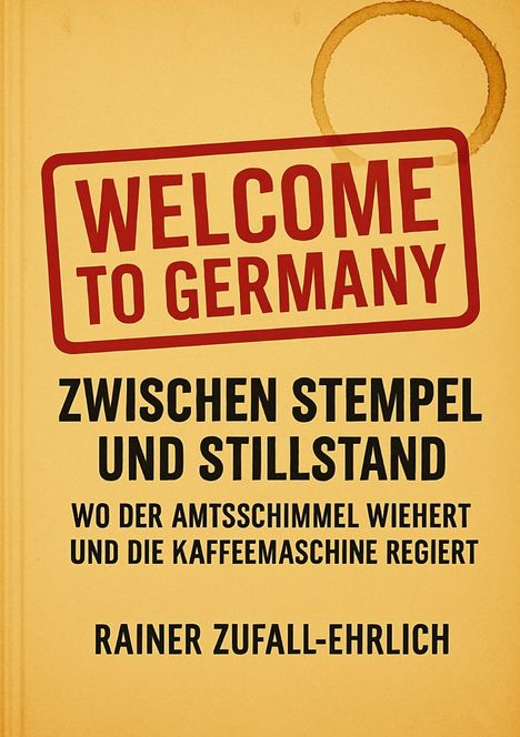Rainer Zufall: Welcome to Germany - Zwischen Stempel und Stillstand, Buch