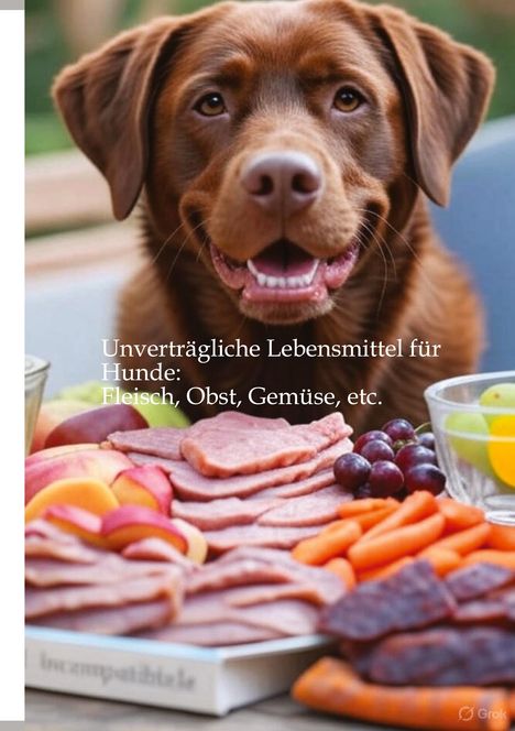 Dave Red: Unverträgliche Lebensmittel für Hunde:, Buch