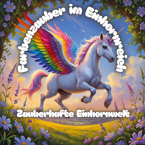 Wolfgang Fiederlein: Farbenzauber im Einhornreich, Buch