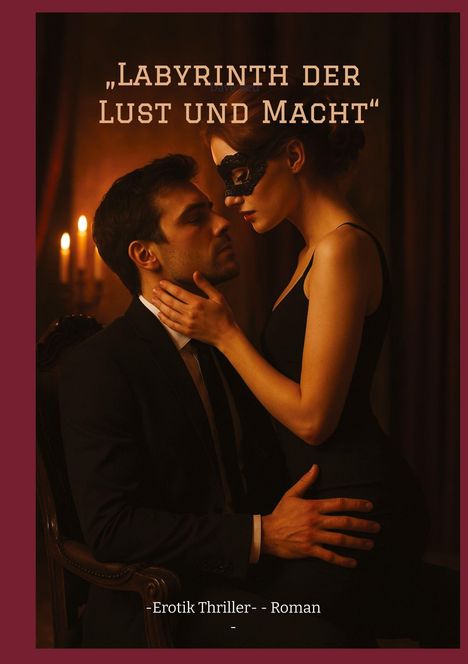 Dave Red: "Labyrinth der Lust und Macht", Buch