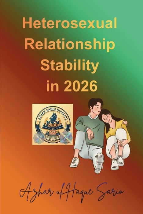 Titel: "Heterosexual Relationship Stability in 2026". Illustration: Paar sitzt vertraut nebeneinander.