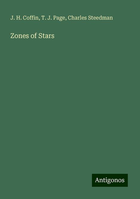 J. H. Coffin: Zones of Stars, Buch