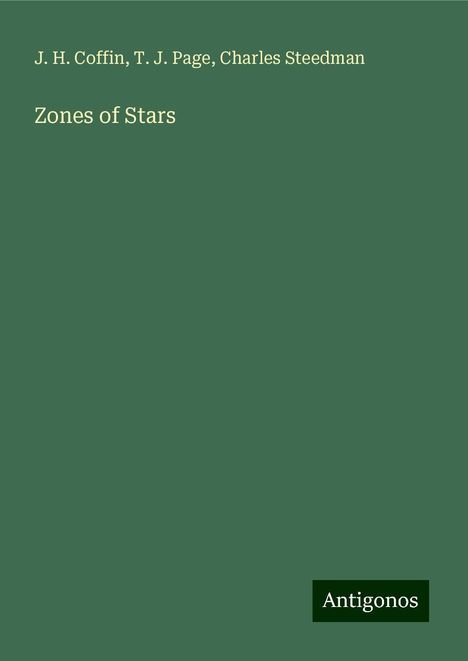 J. H. Coffin: Zones of Stars, Buch