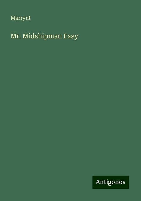Marryat: Mr. Midshipman Easy, Buch