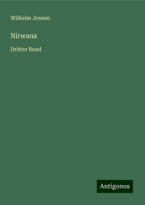 Wilhelm Jensen: Nirwana, Buch