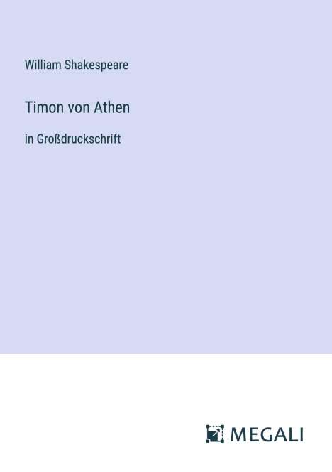 William Shakespeare: Timon von Athen, Buch