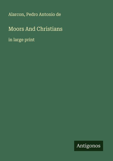 Alarcon: Moors And Christians, Buch