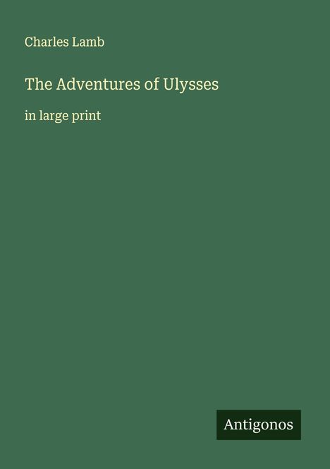 Charles Lamb: The Adventures of Ulysses, Buch