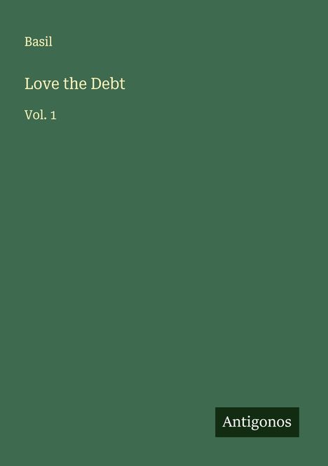Basil: Love the Debt, Buch