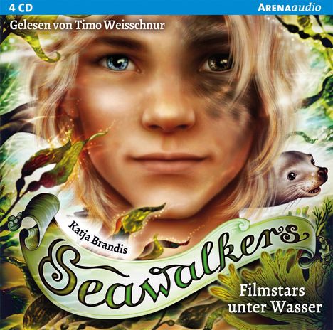 Katja Brandis: Seawalkers (5). Filmstars unter Wasser, 4 CDs